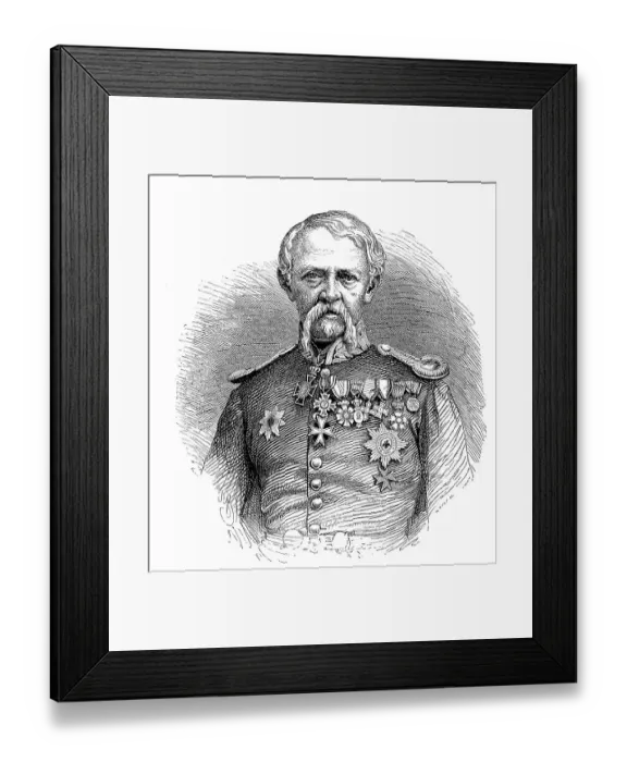Framed Print : Friedrich Adolf Ferdinand, Freiherr von Flotow Framed Print : Friedrich Adolf Ferdinand, Freiherr von Flotow