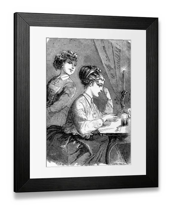 Framed Print : Medicine, Taking medicine, A foul-smelling powder Framed Print : Medicine, Taking medicine, A foul-smelling powder