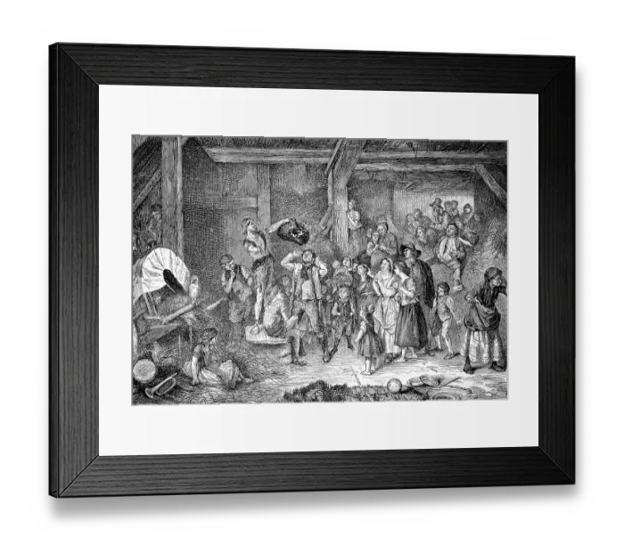 Framed Print : A magician, also called a magician or illusionist