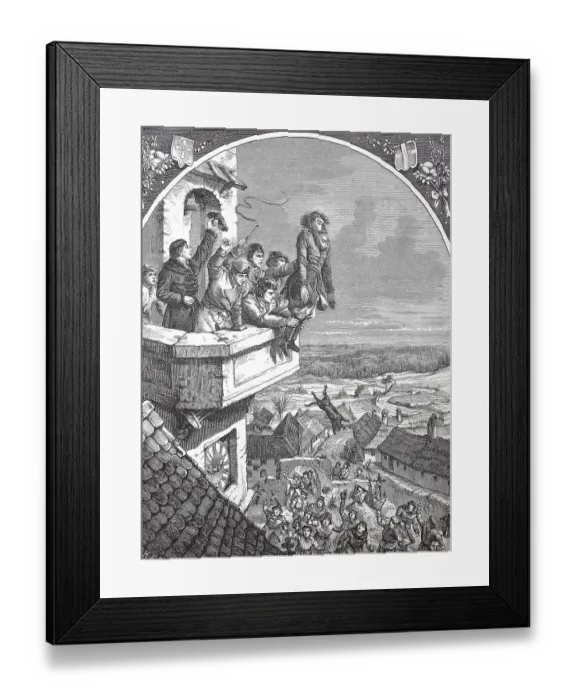 Framed Print : The Holy Week in Poland, c. 1885