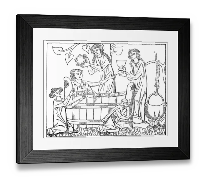 Framed Print : Cultural state in the 13th and 14th centuries Framed Print : Cultural state in the 13th and 14th centuries