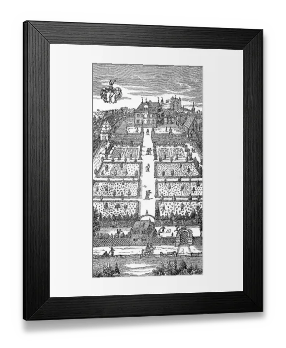 Framed Print : Cultural state in the 17th century Framed Print : Cultural state in the 17th century