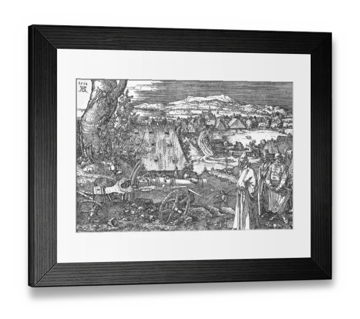 Framed Print : The Nuremberg field serpent, a culverin