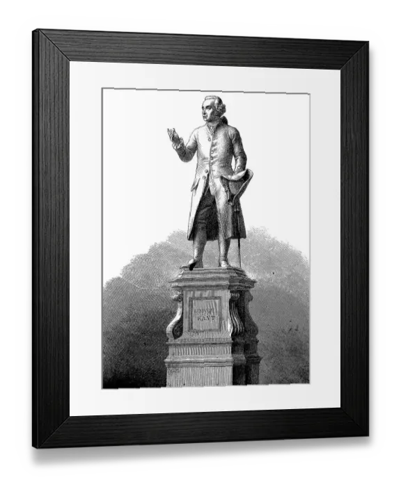Framed Print : Monument to Imanuel Kant in Koenigsberg Framed Print : Monument to Imanuel Kant in Koenigsberg