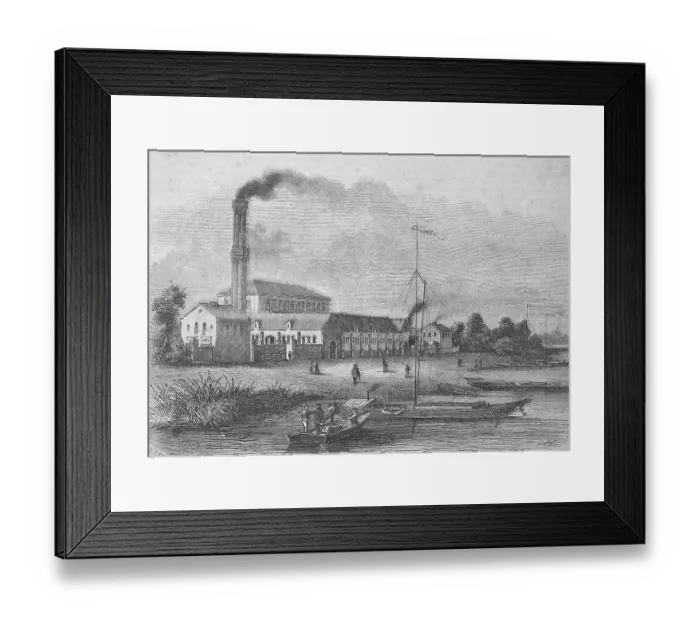 Framed Print : The waterworks in Berlin, Germany Framed Print : The waterworks in Berlin, Germany