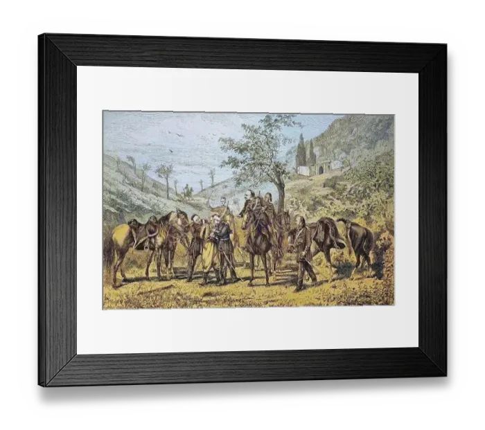 Framed Print : At the siege of Plewna, Bulgaria Framed Print : At the siege of Plewna, Bulgaria