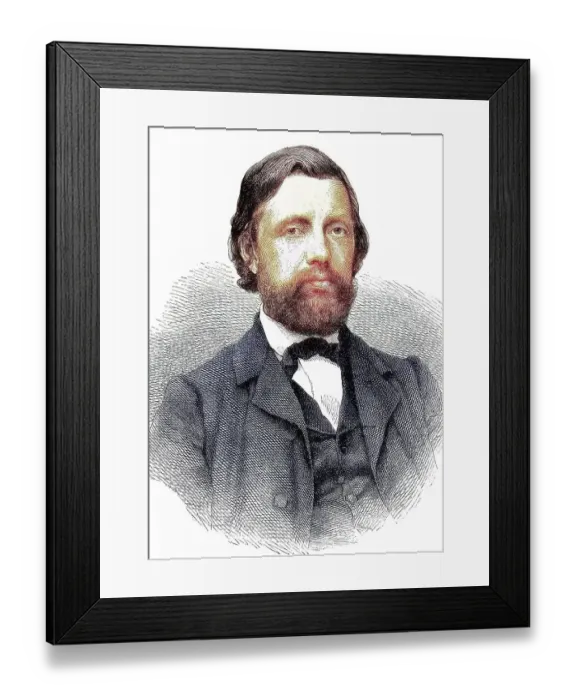 Framed Print : Carl Riedel, also Karl Riedel, 1827 to 1888