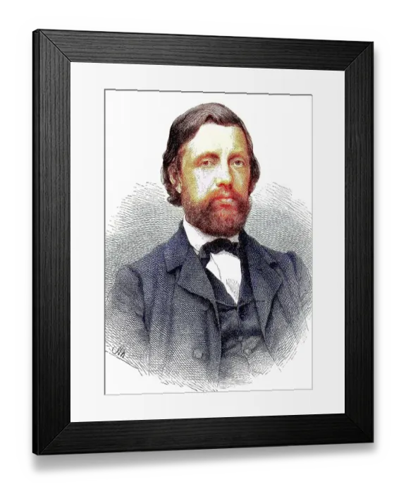 Framed Print : Carl Riedel, also Karl Riedel, 1827 to 1888
