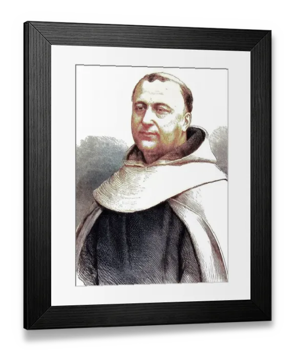 Framed Print : Charles Loyson, also Pere Hyacinthe Framed Print : Charles Loyson, also Pere Hyacinthe