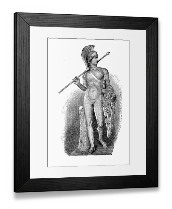 Framed Print : Iason, the Healer, Jason, is a heroic figure from Greek myth