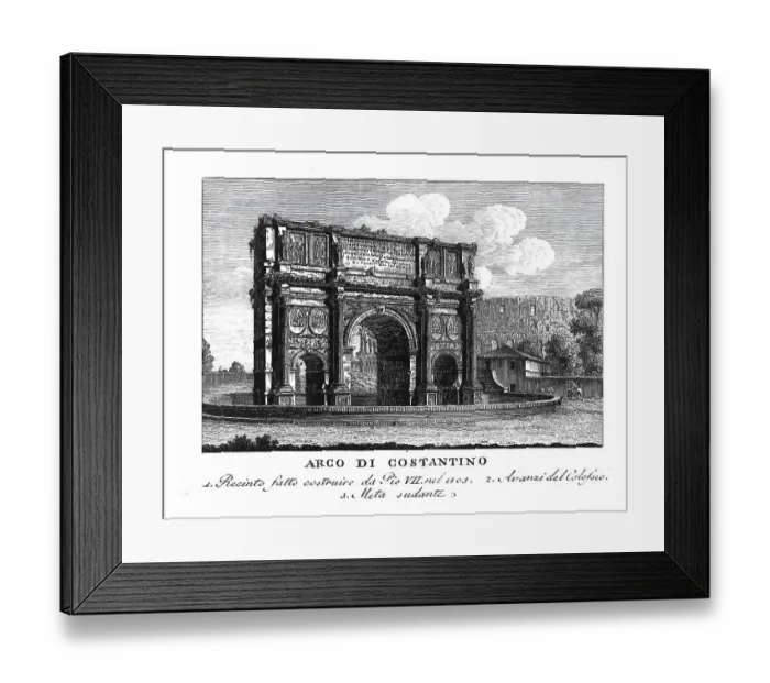 Framed Print : Arco di Costantino, Arch of Constantine