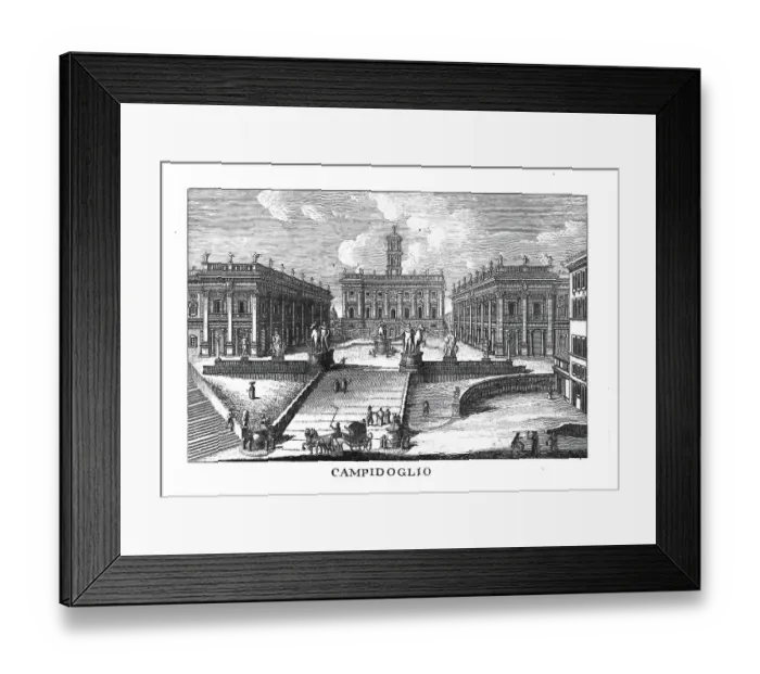 Framed Print : Capitolium, Campidoglio, Rome, Italy Framed Print : Capitolium, Campidoglio, Rome, Italy