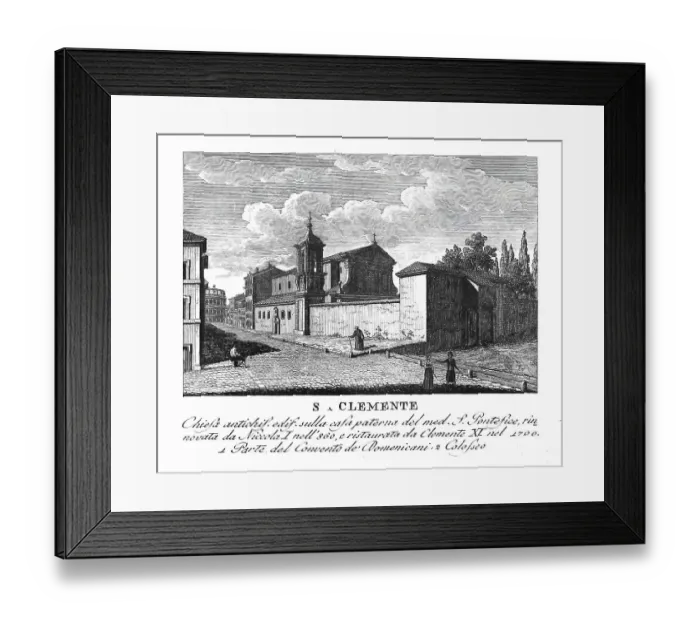 Framed Print : San Clemente, Basilica San Clemente al Laterano Framed Print : San Clemente, Basilica San Clemente al Laterano