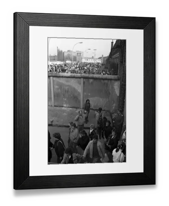 Framed Print : Fall of the Berlin Wall, Berlin, Germany, Europe