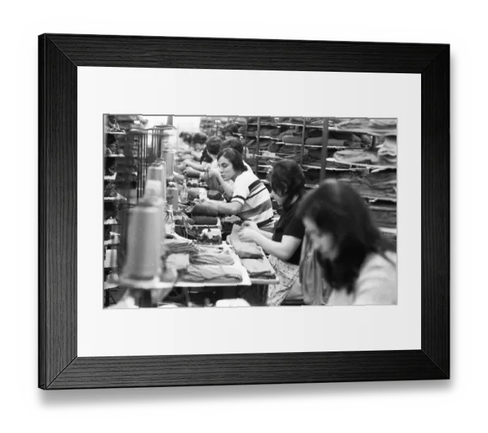 Framed Print : Jobs at the company Eurovia Textil GmbH on 25
