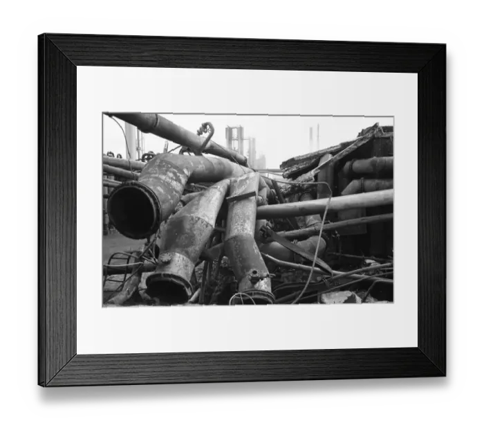 Framed Print : The coking plant of the Gneisenau colliery in Dortmund-Oespel was rocked by an explosion on 17 July 1974 Framed Print : The coking plant of the Gneisenau colliery in Dortmund-Oespel was rocked by an explosion on 17 July 1974