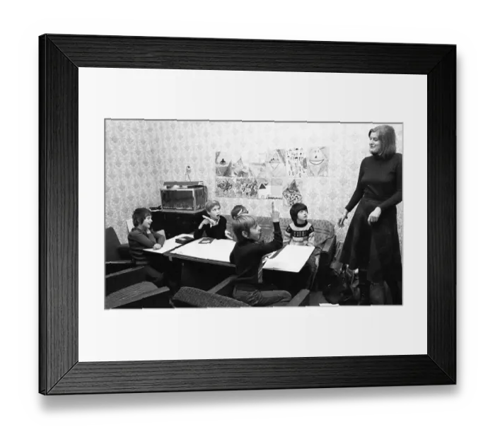Framed Print : Private tutoring for children with learning difficulties in an afternoon school on 3 Framed Print : Private tutoring for children with learning difficulties in an afternoon school on 3