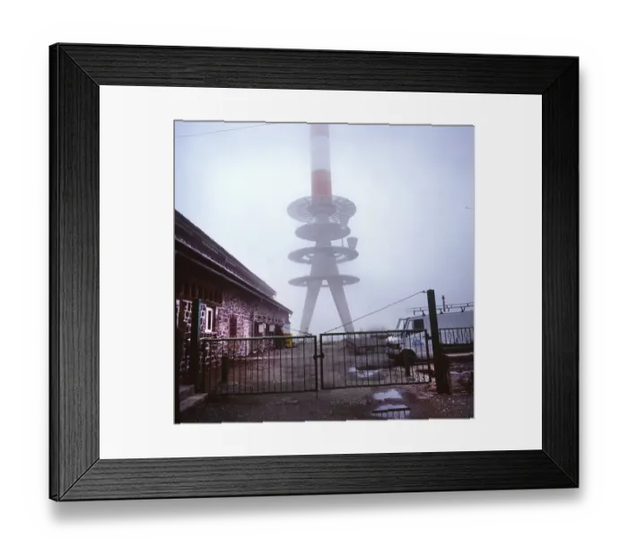 Framed Print : Previously separated by the Iron Curtain