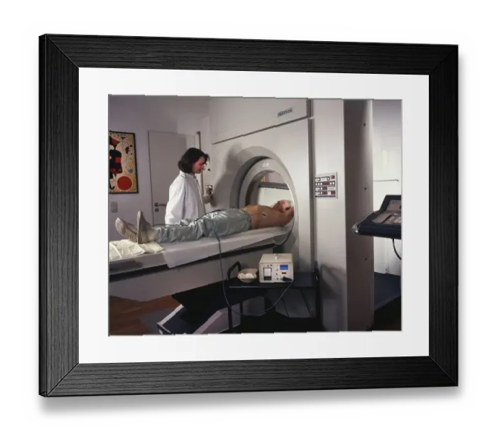 Framed Print : In the University Hospital of the University of Bochum Framed Print : In the University Hospital of the University of Bochum
