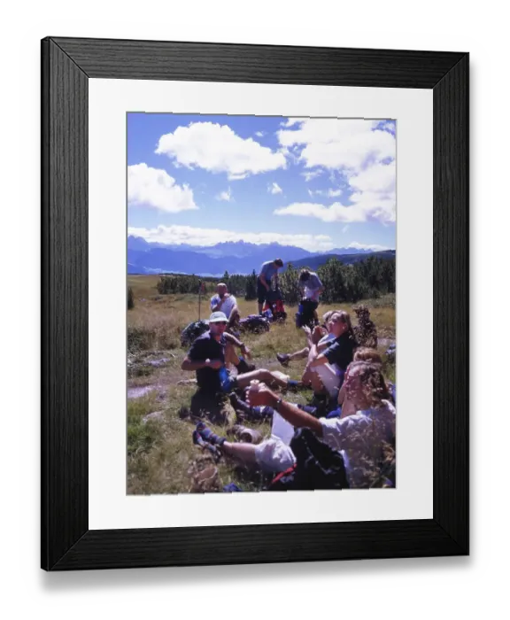 Framed Print : AUT, Austria: The versatility of the Alpine mountains inspires not only residents from the flat countryside