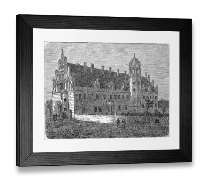 Framed Print : The Luther House in Wittenberg Framed Print : The Luther House in Wittenberg