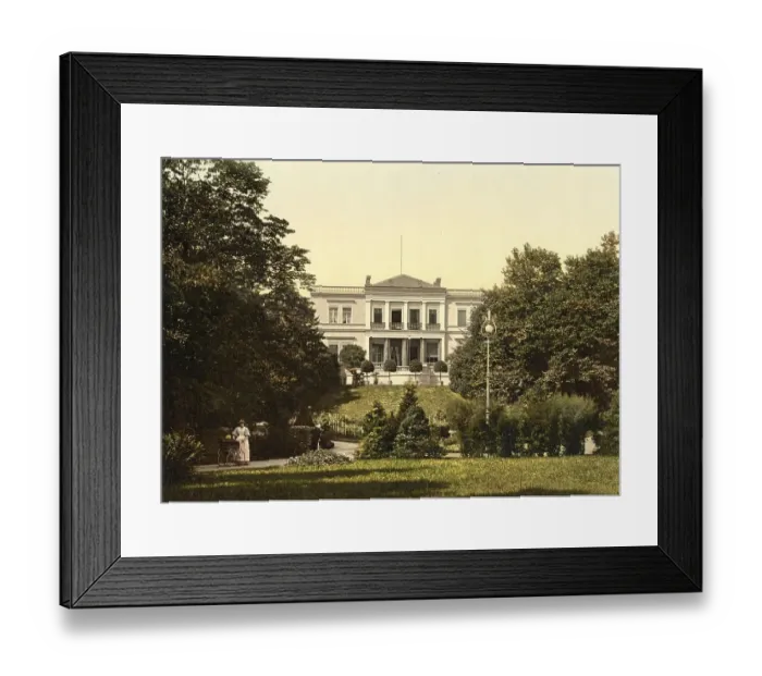 Framed Print : The spa hotel in Misdroy, Pomerania