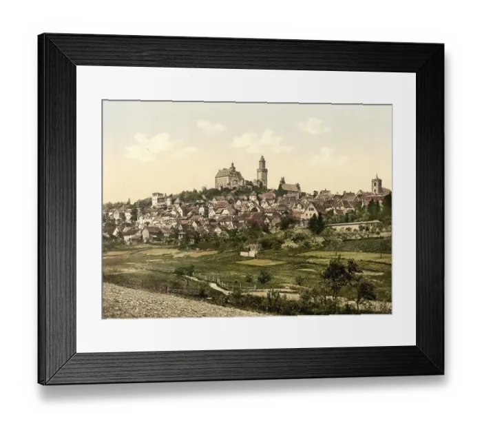 Framed Print : Kronberg im Taunus, Hesse, Germany