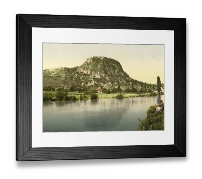 Framed Print : The Hohentwiel, mountain in Baden-Wuerttemberg