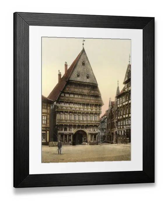 Framed Print : The Knochenhaueramtshaus in Hildesheim Framed Print : The Knochenhaueramtshaus in Hildesheim