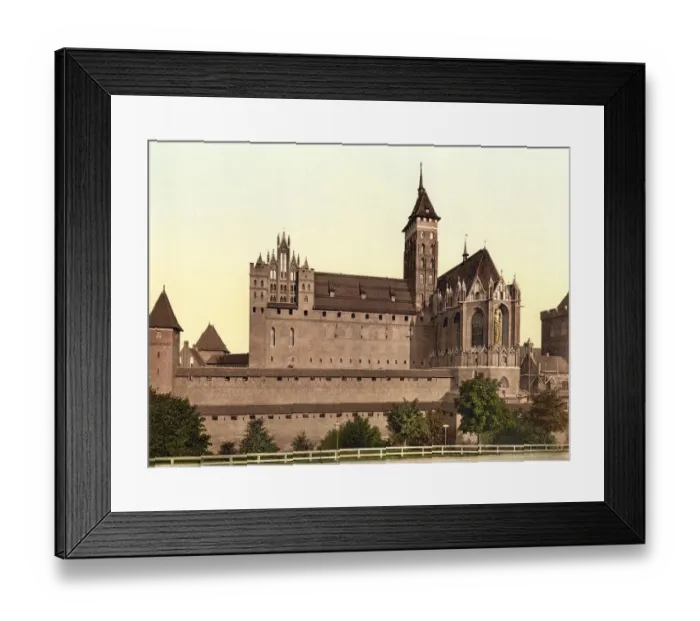 Framed Print : The Marienburg, formerly Germany