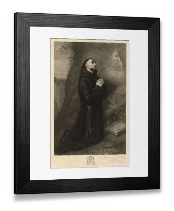 Framed Print : Francis of Assisi, Francis, Giovanni di Pietro di Bernardone