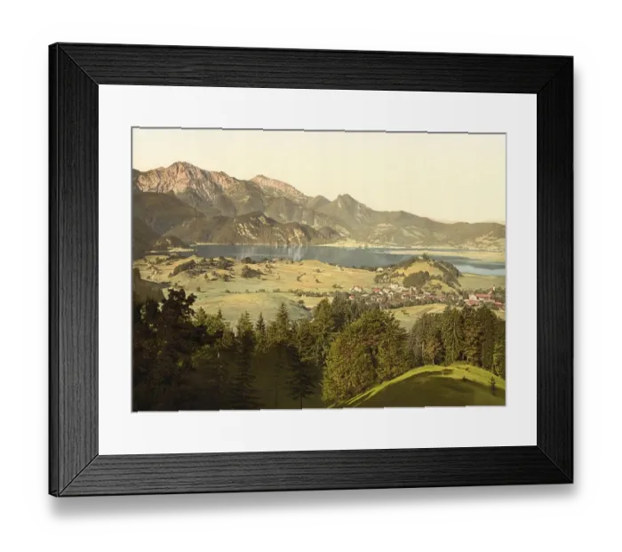 Framed Print : Kochel am Lake Kochel, Upper Bavaria Framed Print : Kochel am Lake Kochel, Upper Bavaria