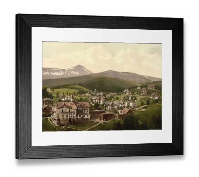 Framed Print : Krummhubel and Schneekoppe, KrkonoTe Mountains Framed Print : Krummhubel and Schneekoppe, KrkonoTe Mountains