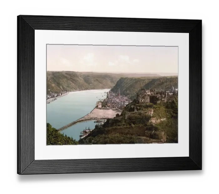 Framed Print : St. Goar am Rhein, Rhineland-Palatinate Framed Print : St. Goar am Rhein, Rhineland-Palatinate