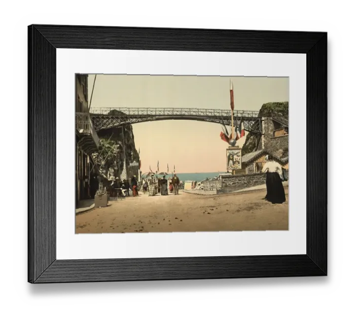 Framed Print : Bridge La Trauchee des Anglais