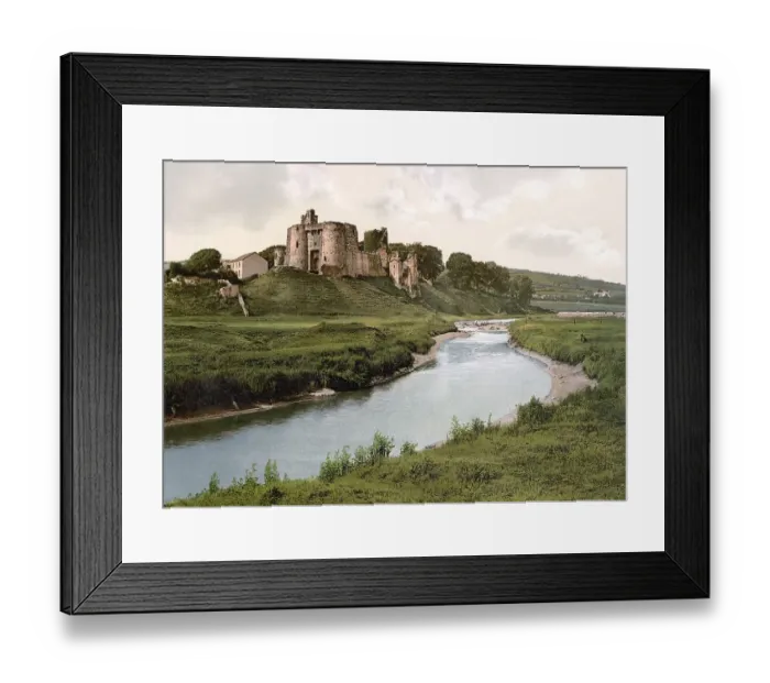 Framed Print : Kidwelly Castle, Castell Cydweli Framed Print : Kidwelly Castle, Castell Cydweli