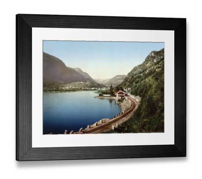 Framed Print : Dalen, village in the province of Telemark
