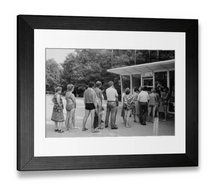 Framed Print : 07.07.1983 GDR district of Cottbus town of Senftenberg Framed Print : 07.07.1983 GDR district of Cottbus town of Senftenberg