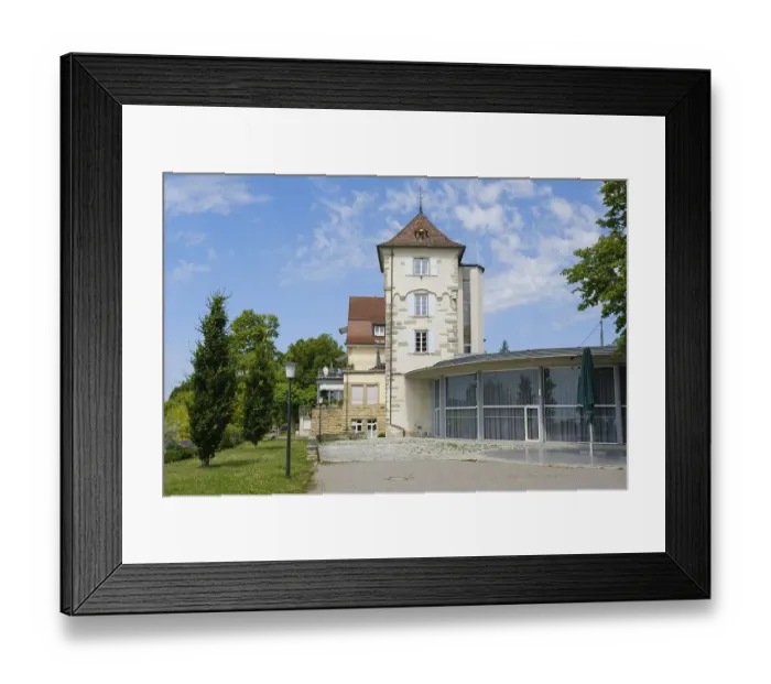 Framed Print : Bath tower and Kursaal, Ueberlingen Framed Print : Bath tower and Kursaal, Ueberlingen