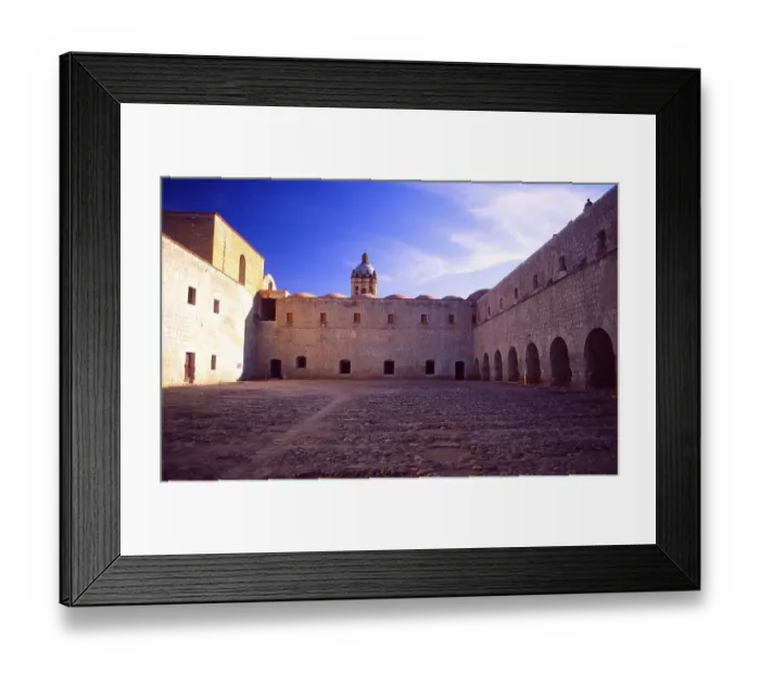 Framed Print : Mexico: The Dominican Monastery in Oaxaca City