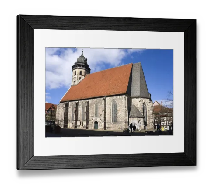 Framed Print : St. Blasius Church, Hannoversch Muenden Framed Print : St. Blasius Church, Hannoversch Muenden