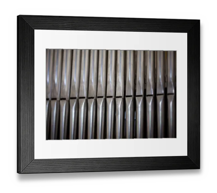 Framed Print : Pipes of an organ Framed Print : Pipes of an organ