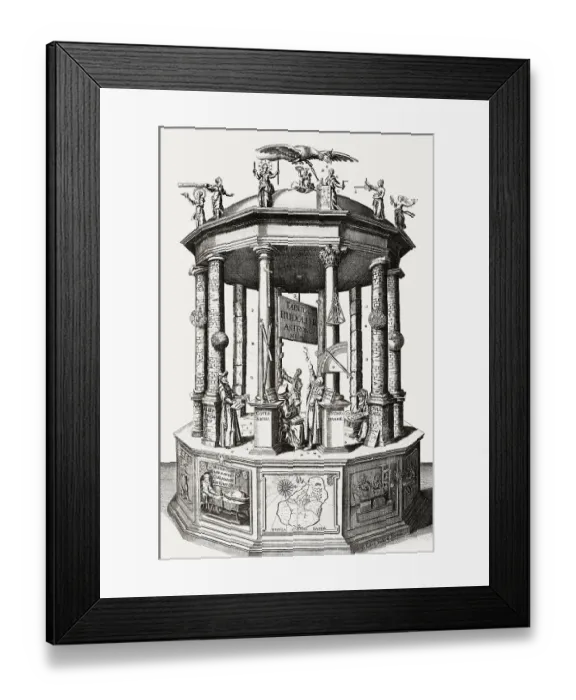 Framed Print : Tabvlae Rudolphinae, Rudolphine Tables Framed Print : Tabvlae Rudolphinae, Rudolphine Tables