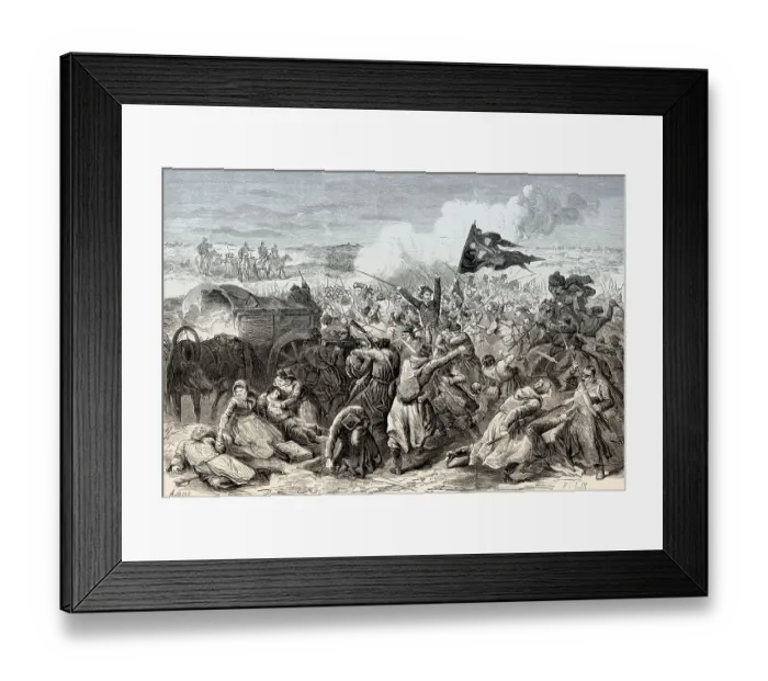 Framed Print : January Uprising, battle of Kovel Framed Print : January Uprising, battle of Kovel