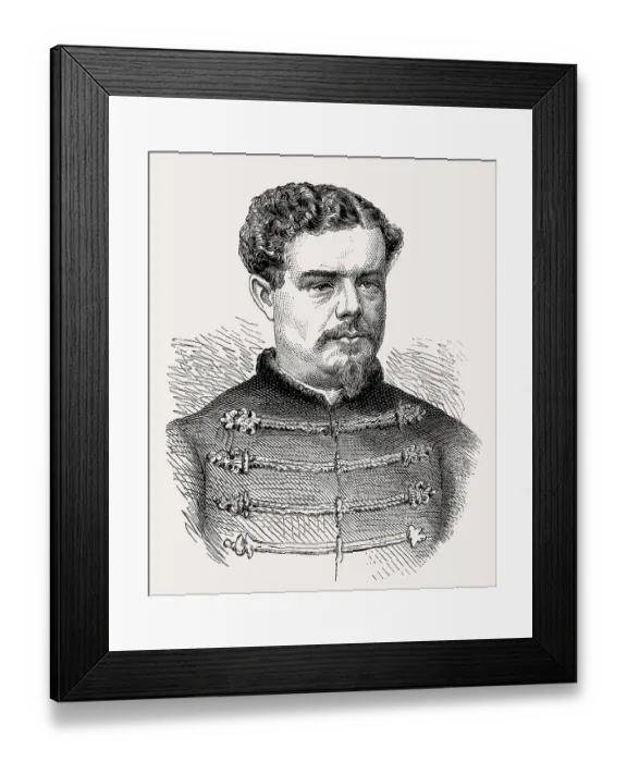Framed Print : Leon Young de Blankenheim, 1837 - 1863 Framed Print : Leon Young de Blankenheim, 1837 - 1863