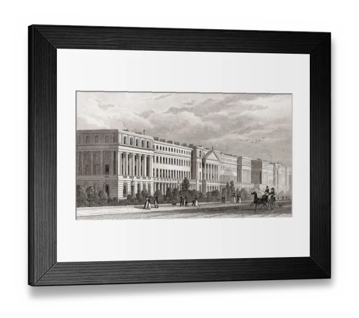 Framed Print : York Terrace, Regent's Park