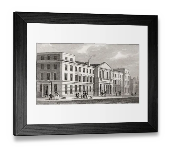 Framed Print : College of the London Missionary Society
