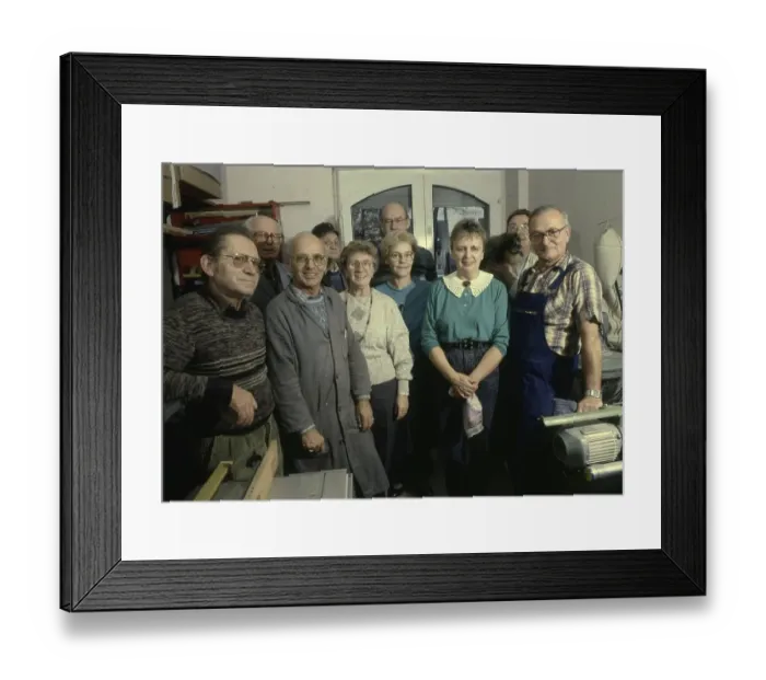 Framed Print : Dortmund. ZWAR- the network between work and retirement