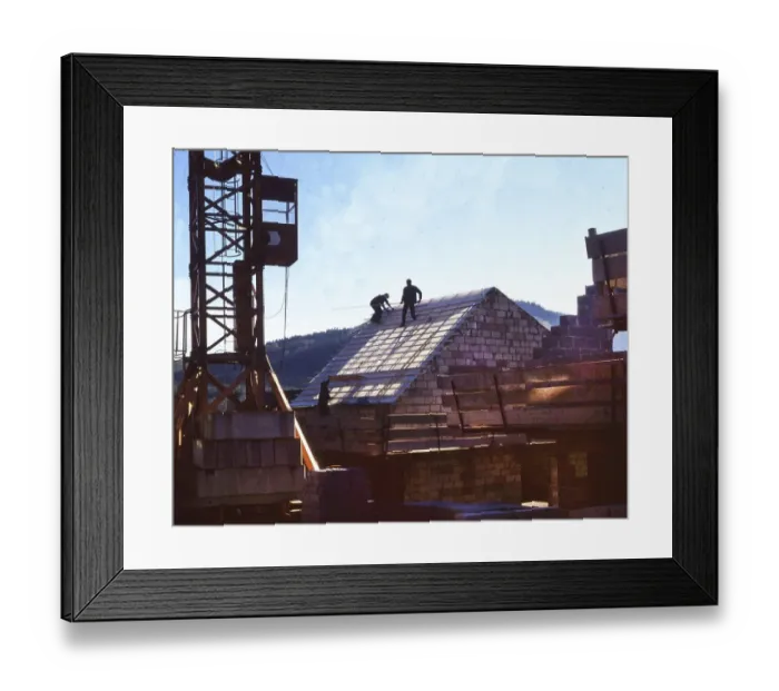 Framed Print : Iserlohn, construction, building projects