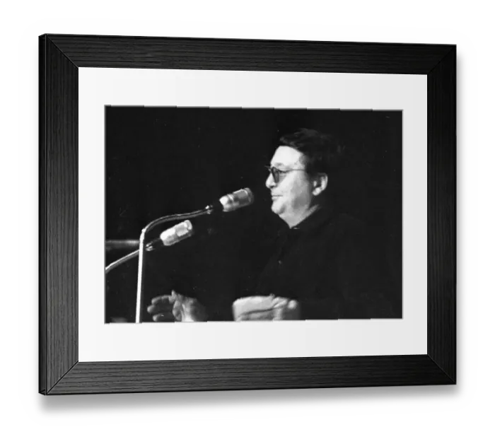 Framed Print : Here the 3rd Festival for Chanson and Folklore on 26